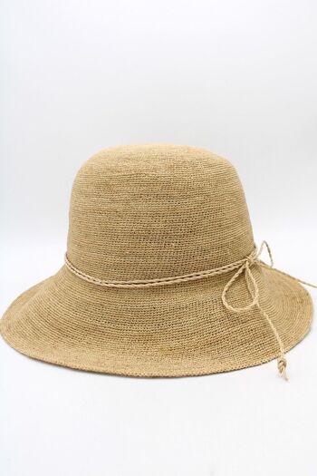 Chapeau de paille 12673 - Naturel 1