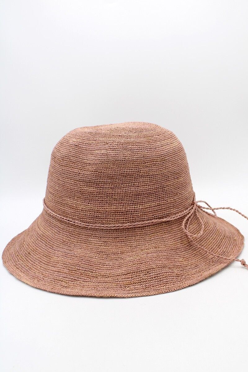 Cappello di paglia 12673 - Rosa