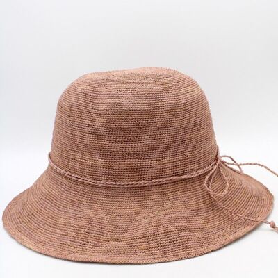 Sombrero de paja 12673 - Rosa