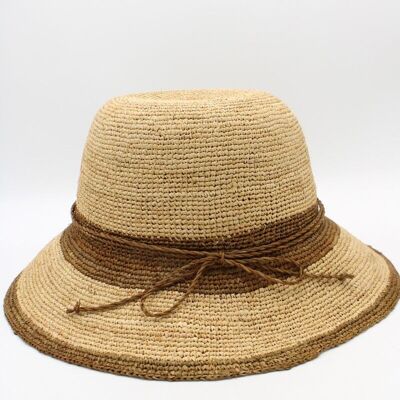 Straw hat 12671 - Natural