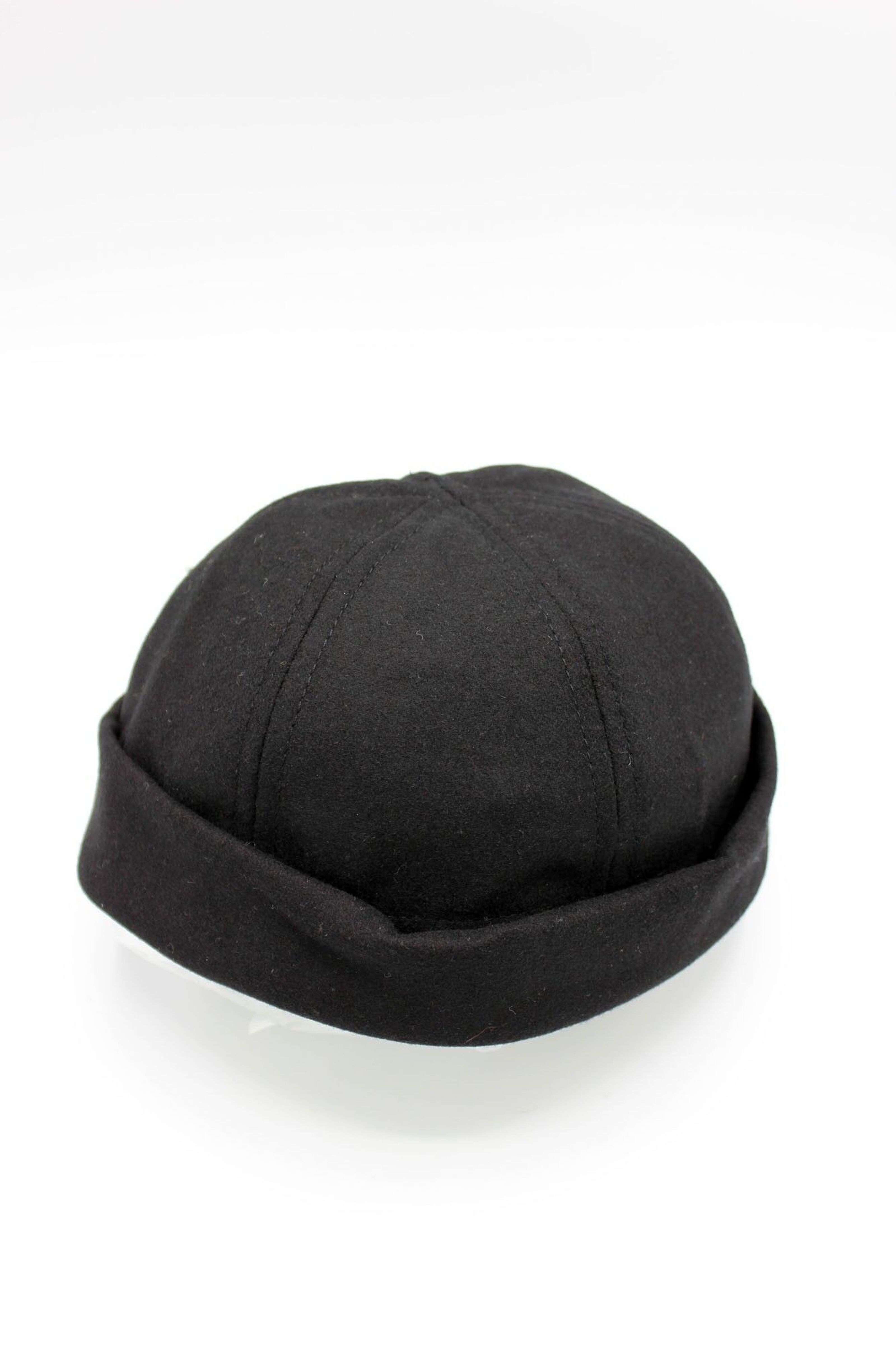 Buy wholesale Miki Docker Breton Portuguese wool-blend hat Black