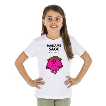 Tshirt blanc madame sage