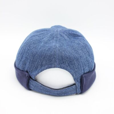 Sombrero de algodón bretón Miki Docker - Jeans oscuros