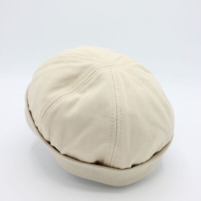 Sombrero de algodón bretón Miki Docker - Beige