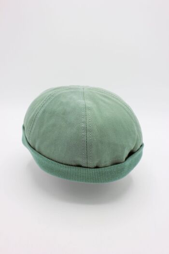 Bonnet Miki Docker Breton en coton - Vert clair 2