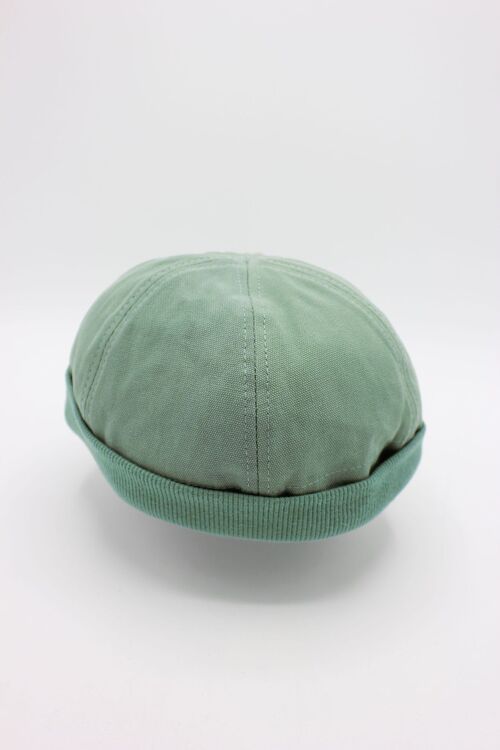 Bonnet Miki Docker Breton en coton - Vert clair