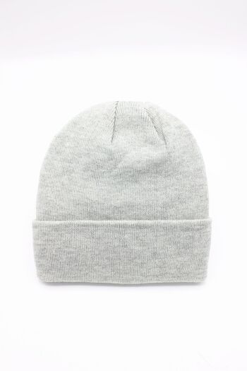 Bonnet Classique Uni - Gris clair 1