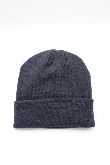 Bonnet Classique Uni - Denim 1