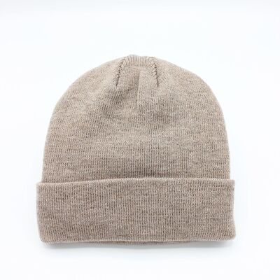 Plain Classic Beanie - New Camel