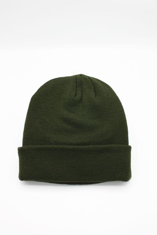 Bonnet Classique Uni - New Olive