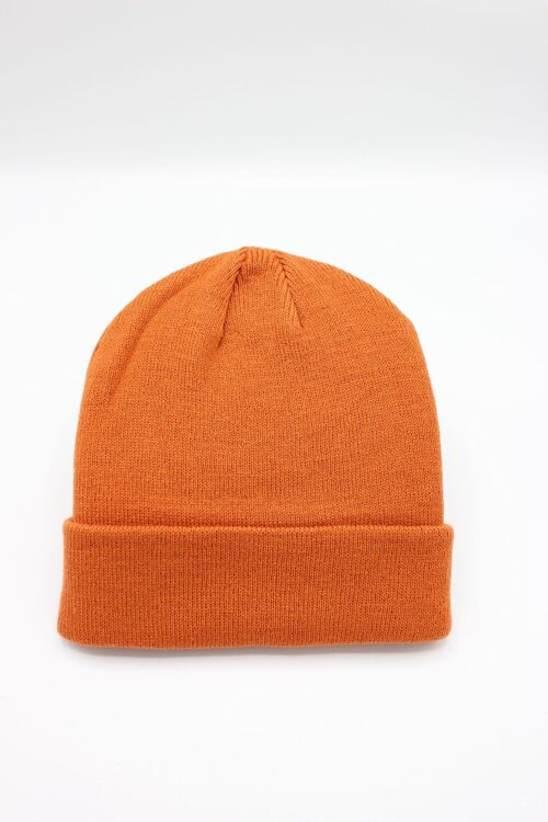 Bonnet Classique Uni - Orange