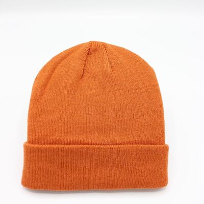 Bonnet Classique Uni - Orange