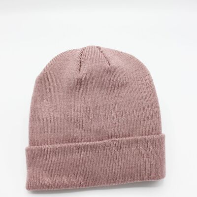 Klassische einfache Mütze - Pink RB