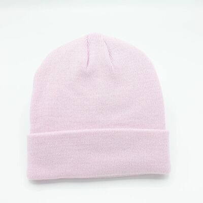 Schlichte klassische Mütze - Pink
