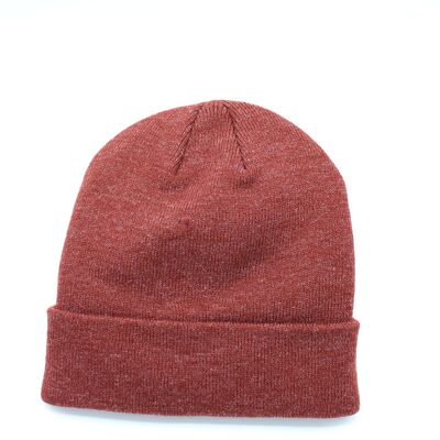 Bonnet Classique Uni - Rouge melange