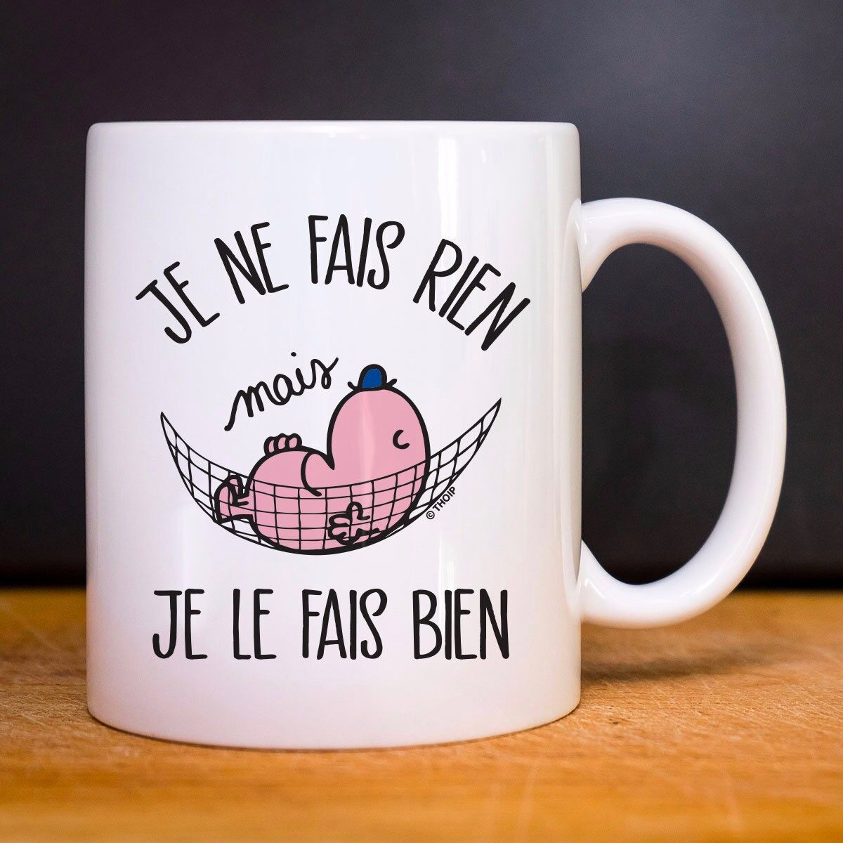 TAZA BLANCA NO HAGO NADA PERO LO HAGO BIEN