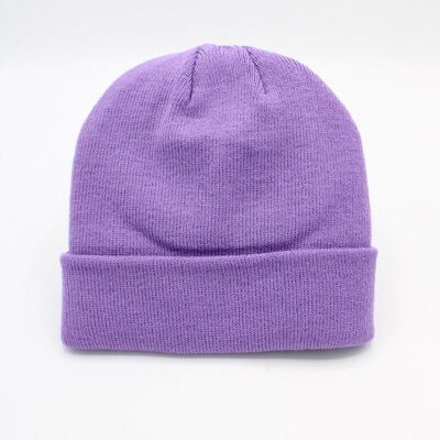 Gorro Plain Classic - Púrpura claro