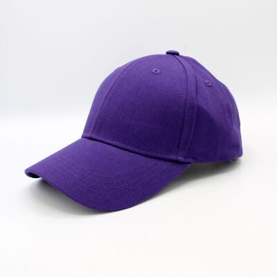 Casquette Classique Unie - Violet