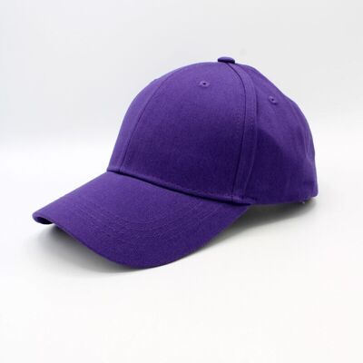 Classic Plain Cap - Purple