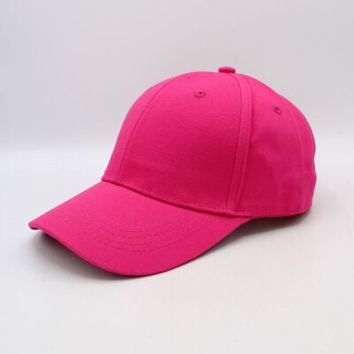 Casquette Classique Unie - Fuchsia