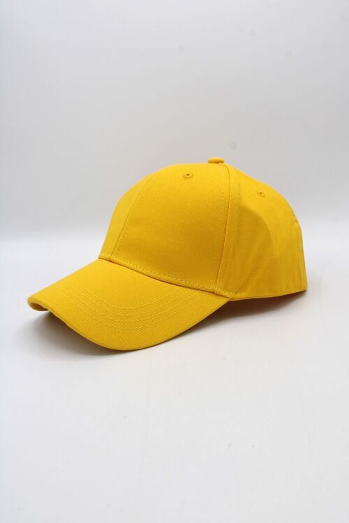 Casquette Classique Unie - Jaune