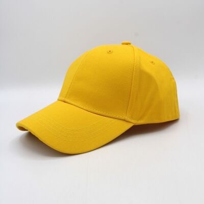 Gorra clásica lisa - Amarillo
