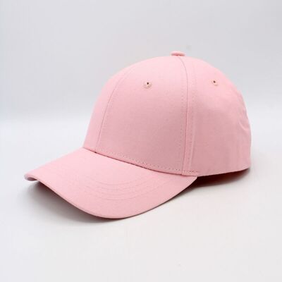 Plain Classic Cap - Light pink