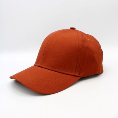 Casquette Classique Unie - Rouille