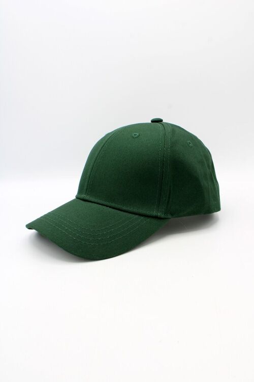 Casquette Classique Unie - Vert Sapin