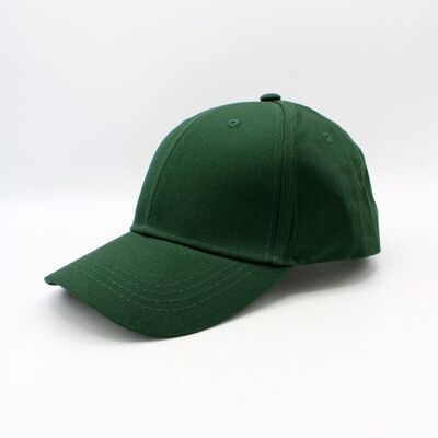 Casquette Classique Unie - Vert Sapin