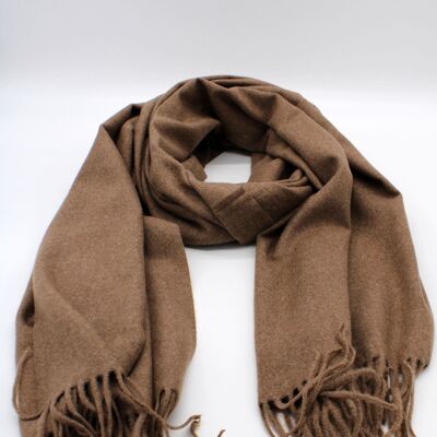 Plain Cashmere Sensation Scarf - Taupe