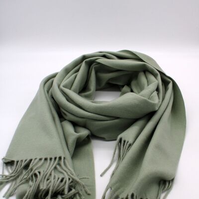 Plain Cashmere Sensation Scarf - Apple Green