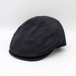 Casquette italienne Cuir 18260 - Marine