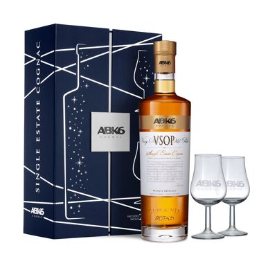 ABK6 Cognac VSOP 70cl 40° scatola 2 bicchieri