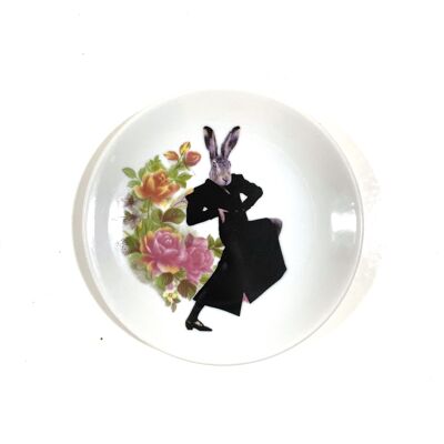 Decorative wall plate my name is hare