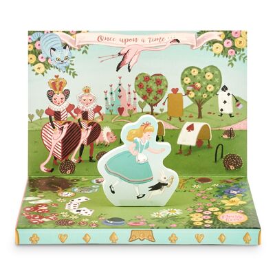 No.6 | Adventures In Wonderland Music Box Card - Standard