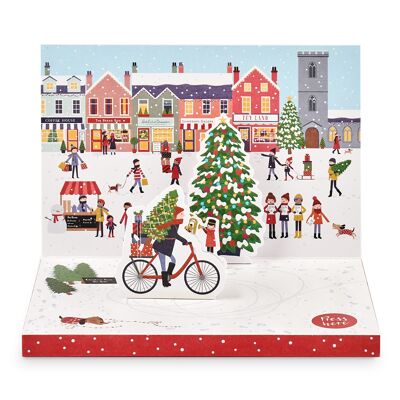 No.31 | Christmas Town Music Box Card - Standard