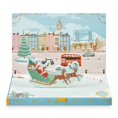 No.14 | Christmas In London Music Box Card - Standard