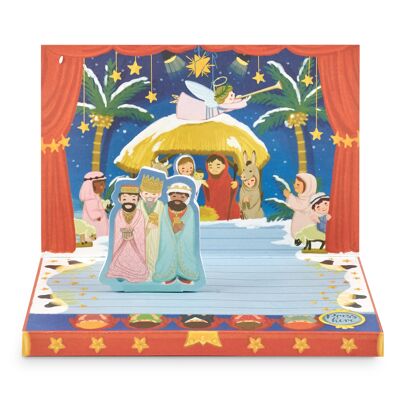 No.15 | The Little Nativity Music Box Card - Standard
