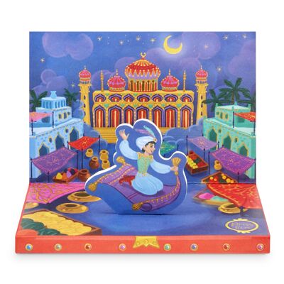 No.19 | Aladdin's Adventures Music Box Card - Standard