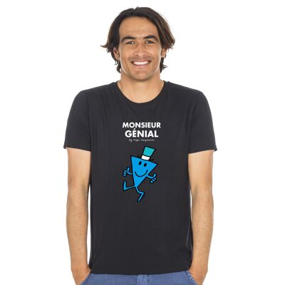 SCHWARZES TSHIRT Monsieur Génial