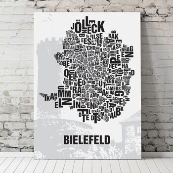 Place des lettres Bielefeld Sparrenburg - 140x200cm-comme-4-part-stretcher 3