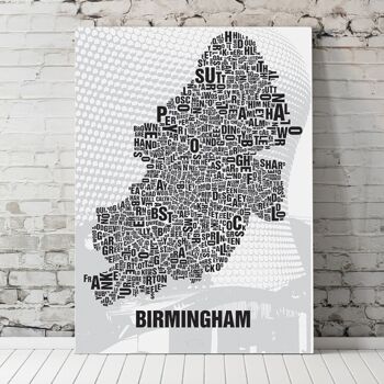 Emplacement lettre Birmingham Bull Ring - 40x50cm-passepartout 4