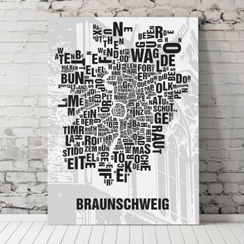 Emplacement de la lettre Braunschweig Dom - T-shirt-impression directe-numérique-100-coton 4