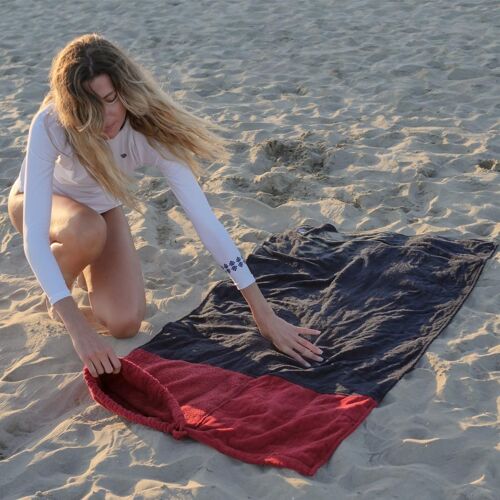 Serviette sac de plage