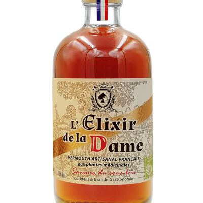 L’Elixir de la Dame – artisanal semi-dry autumn vermouth: the undergrowth