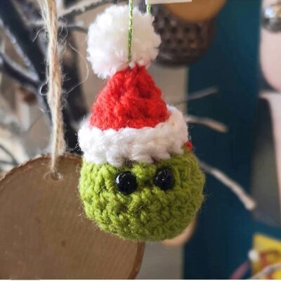 Brussel sprouts tree decoration