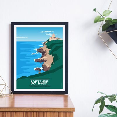 Brittany poster - Côtes-d'Armor