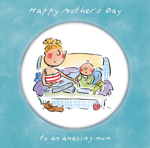 Mother's Day amazing mum card for Mothering Sunday