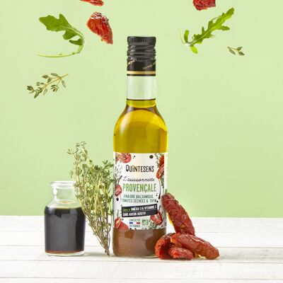 The Incredible Organic Provencal Vinaigrette, without additives, concocted in Limousin